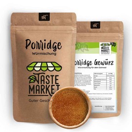 Porridge Gewürz - 200 g – Oatmeal Gewürzmischung für Haferflocken und Smoothies - Taste Market