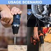 3-Piece Bit Extension Bit Holder Bit Holder Set, 1/4 Inch