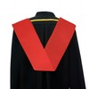 Pan African Flag Graduation Stole Satin Sash Scarf for Study