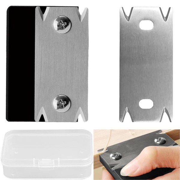 Yuiturt Veneer Edge Cutter with 1 Replacement Blade and Plastic