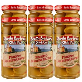 Santa Barbara Martini Olives, 5-Ounce Jars (Pack of 6)