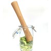 KUNNV Sauerkraut Pounder for Mason Jars Vegetable Fermentation Packer Kimchee
