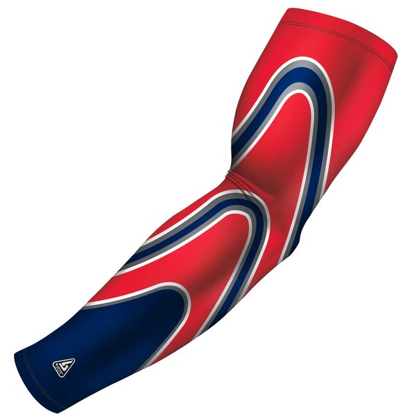 B-Driven Sports Compression Arm Sleeve For Men & Women. Helps