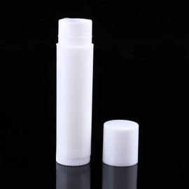 100pcs 5ml Lipgloss Tubes, White Empty Reusable Lip Gloss Tubes DIY Lipsticks Bottle Cute Balm Containers Chinese Style Lipstick Case for Makeup Accessories
