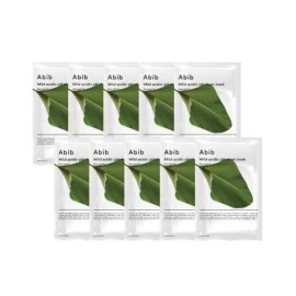 Aviv Abib Mildly Acidic pH Sheet Mask Houttuynia Cordata Fit (mildly acidic, hypoallergenic soothing care) 30ml x 10 sheets / Abib 아비브 약산성 pH 시트 마스크 어성초 핏(약산성 저자극 진정 케어) 30ml x 10매