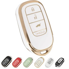 Tautrophen Key Fob Cover Fit for Honda 2023 2024 Civic Accord Pilot HRV Lx CRV Lx Odyssey Smart Key