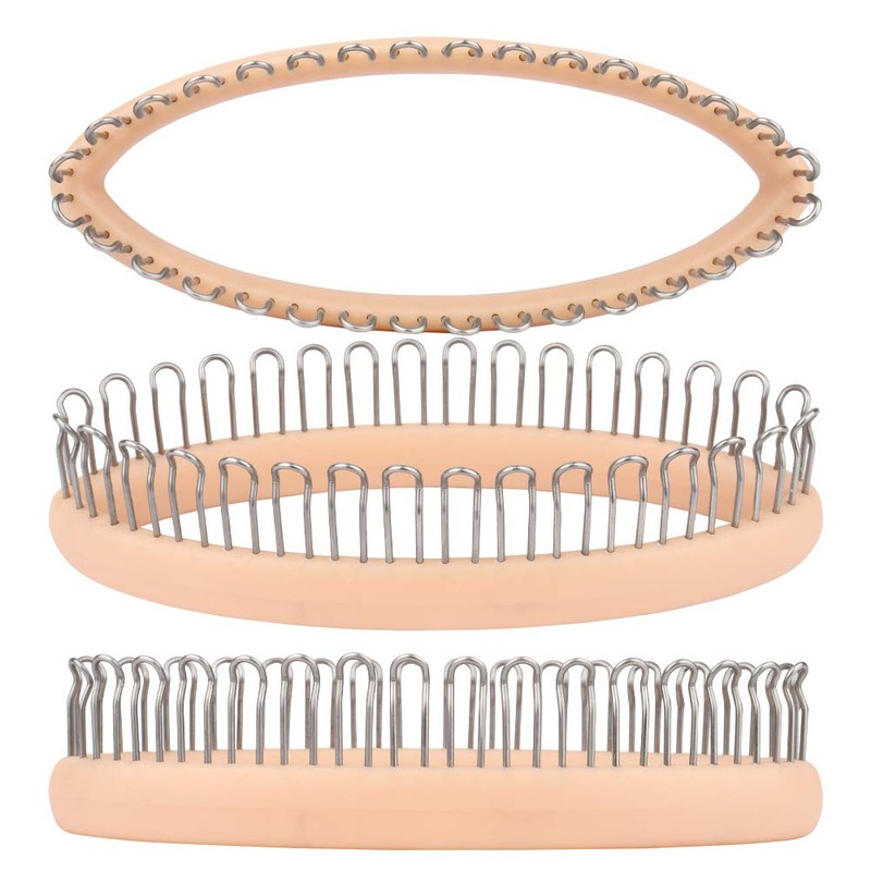 Coopay Sock Knitting Set, Oval Shape Knitting Ring for Socks