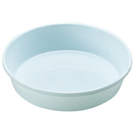 Richell Medium Deep Plate, No. 10, White (W)