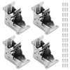 Moendergo 4PCS Table Leg Folding Brackets, 90° Folding Furniture Leg