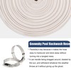 Pool Backwash Hose 4"x65.6 ft Heavy Duty PVC Discharge Hose