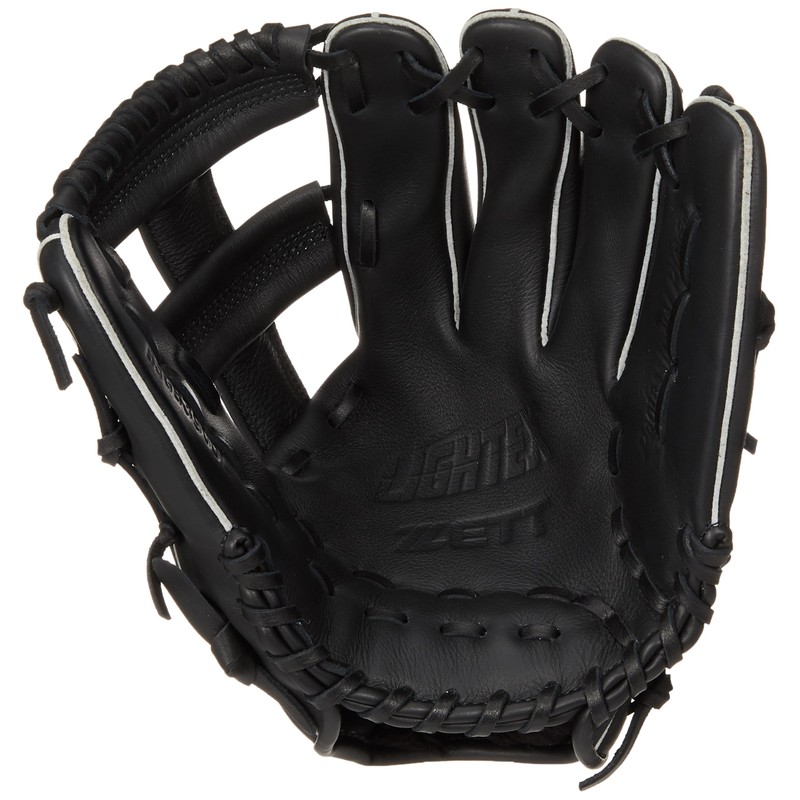 ZETT BSGB3900L Soft Baseball/Softball Grab, Writex, Right Throw, Black (1900)