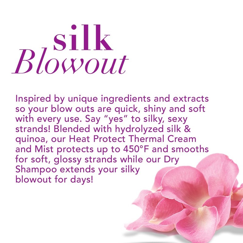 OGX Protecting + Silk Blowout Thermal Primer Cream, 5 Ounce