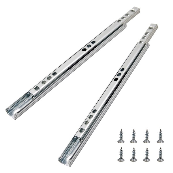 Suiwotin 8.4 Inch Drawer Slides, Metal Drawer Slide, Small Drawer