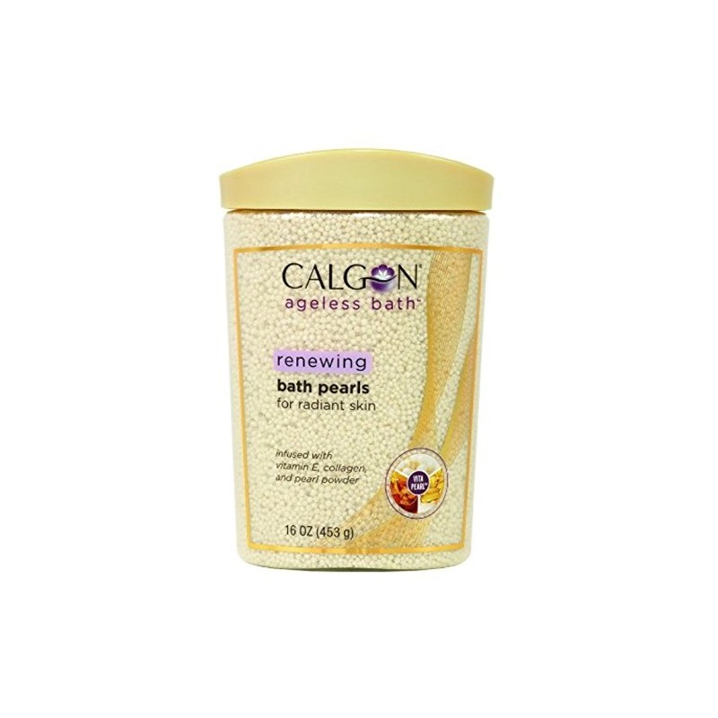 Calgon Ageless Bath Pearls, 16 oz (Pack of 3)