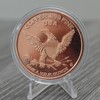 US Quarter Design 1 oz Pure .999 Copper Round Bullion