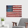 CANVAS ON DEMAND Pledge of Allegiance Wall Decal, American Flag