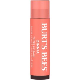 Burt's Bees Tinted Lip Balm, Zinnia, 1 Pack