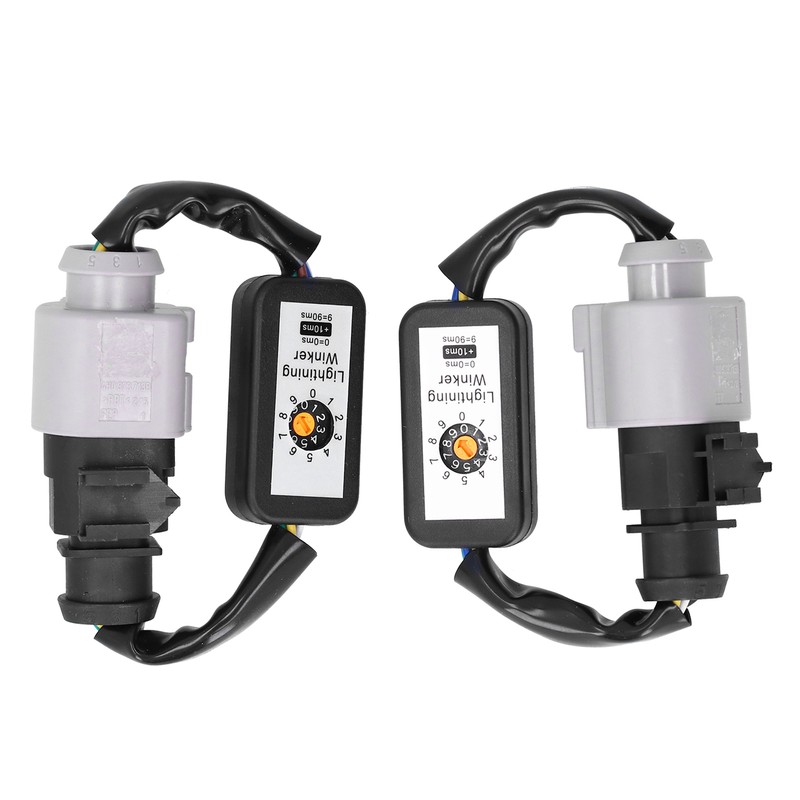 LED Tail Lights Dynamic Turn Signal Adapter Harness Blinker Module