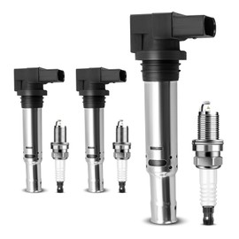Frankberg 3 x Ignition Coils + 3 x Spark Plugs Compatible with A3 8P1 2003-2012 Golf IV 1J1 2000-2004 Polo 6R1 6C1 2009-2014 Toledo II 1M2 2000-2004 Replace# 036 900 5 100D