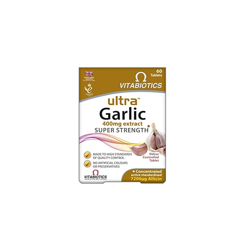 Vitabiotics Ultra Garlic Tablets - 60 Tablets