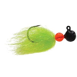 Mustad Sink It Series Jig Black-Anadro Green Chartreuse 1/8oz