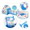 Luxury Tienda Tunel De Juegos Gimnasio Didáctico 3en1 Bebés Niños