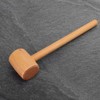FASJ Wooden Hammer Comfort Griping Wood Carving Wood Hammer