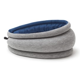 Ostrichpillow Light Commuting, Travel Pillow & Power Nap Pillow - Premium Comfort & Lightweight, Adjustable to Your Head, Small & Versatile, Reversible Design, Easy Cleaning