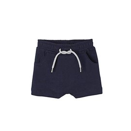 Vertbaudet Baby Boys' Sweat Bermudas Dark Blue 92, blue