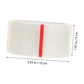 Operitacx 5 Rollen Transparentes Packband Wasserdichtes Klebeband Für Leckagen Spenderverpackung Schweres Klebeband Doppeltes Gaffer Versiegelungsband Straßenklebeband Paketband Zum