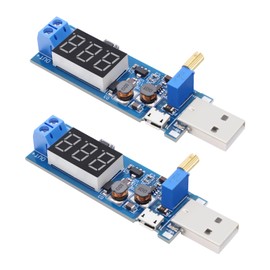 APKLVSR DC-DC Step Up Down Power Supply Module, USB DC-DC 5V to 3.3V/9V 12V 24V Boost Buck Converter Module Adjustable Voltage Converter, Step Up Converter