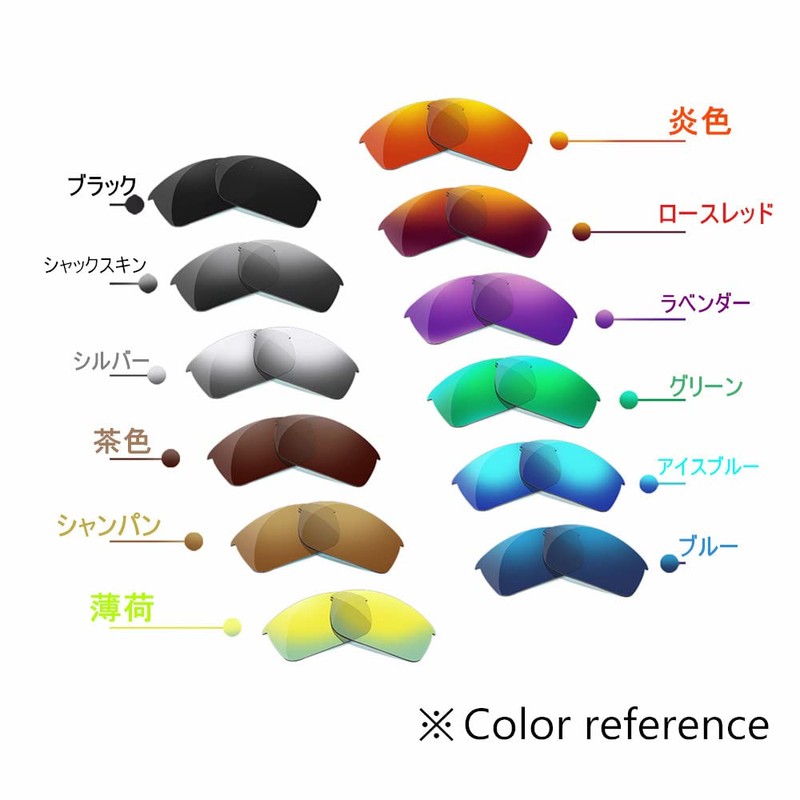 Anti-Peel Oakley Flak Jacket Replacement Lens Polarized Flak Jacket Lens