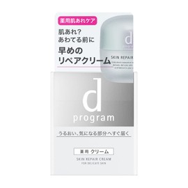 d Program Skin Repair Cream, Eye Cream, Unscented, 1.6 oz (45 g), For Sensitive Skin