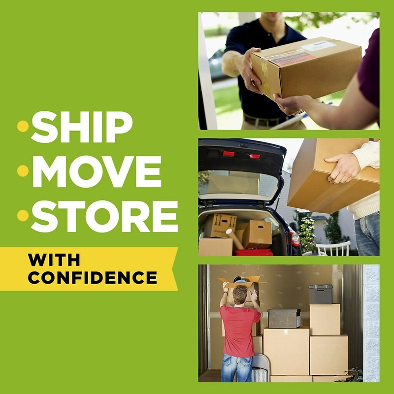 Scotch Brand Sure Start Shipping Packaging Tape with Dispenser, 2