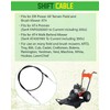 Vudajuley 351311 Mower Shift Cable Fit for DR Power All