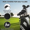 10‑Pack Golf Iron Head Covers, Fits Most Clubs Gift for