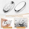 Coverforkey for Nissan Key Fob Cover with Upgraded Anti loss