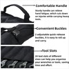 Wrench Roll,Heavy Duty 16oz Waxed Canvas Large Wrench Roll Up