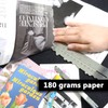 UPTTHOW Stainless Steel Metal Paper Tearing Ruler Craft Ruler for