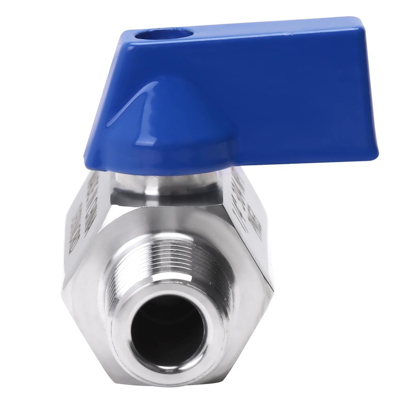 DERNORD 1/4 Inch Mini Ball Valve Stainless Steel Female x