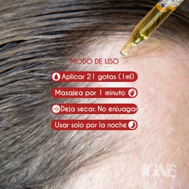 Tonico Al 10% Ignis Para Crecimiento De Barba 3 Pzas 30ml Cítrica