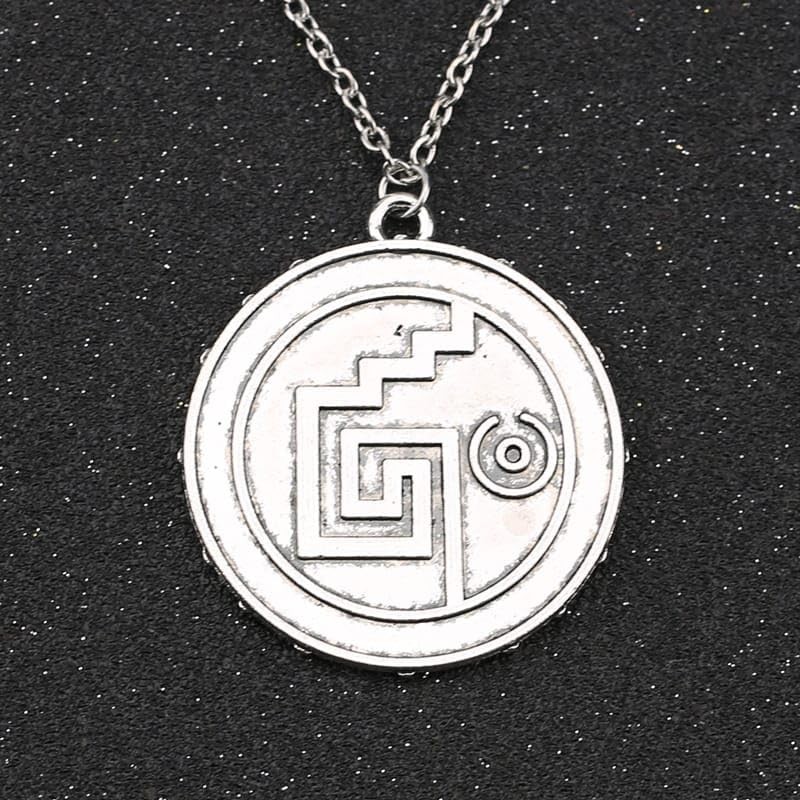 PIDAK Pirate medallion with skull - Caribbean - colour silver