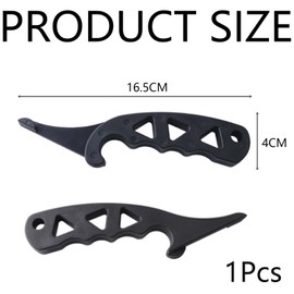 One Piece Durable Guitar Repair String Ergonomic Handle Plastic Guitar String Repair Tool Helpful Guitar String Stretcher for Repair Guitar Accessories