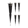 ledscom.de Pack of 5 Garden Ground Spikes for Garden Lights,