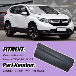 XQSMWF Rear Right Door Lower Molding Door Garnish Without Chrome Compatible with Honda CR-V 2017-2021 Replaces 75313-TLC-A01 75313TLCA01 HO1505110