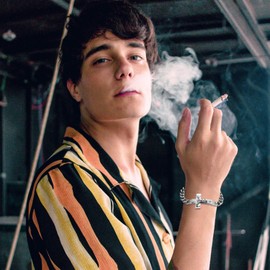 OIDEA Men's Jesus Cross Bracelet: Silver Bracelet Stainless Steel Curb Chain Crucifix English Bible Bangle Wrist Religious Jewellery Gift for Men Father Friend, Stainless Steel