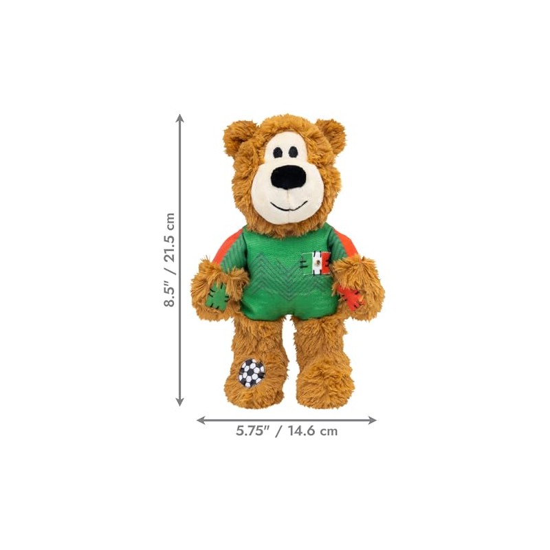 Juguete de Peluche para Perro con Cuerda Interna Oso con