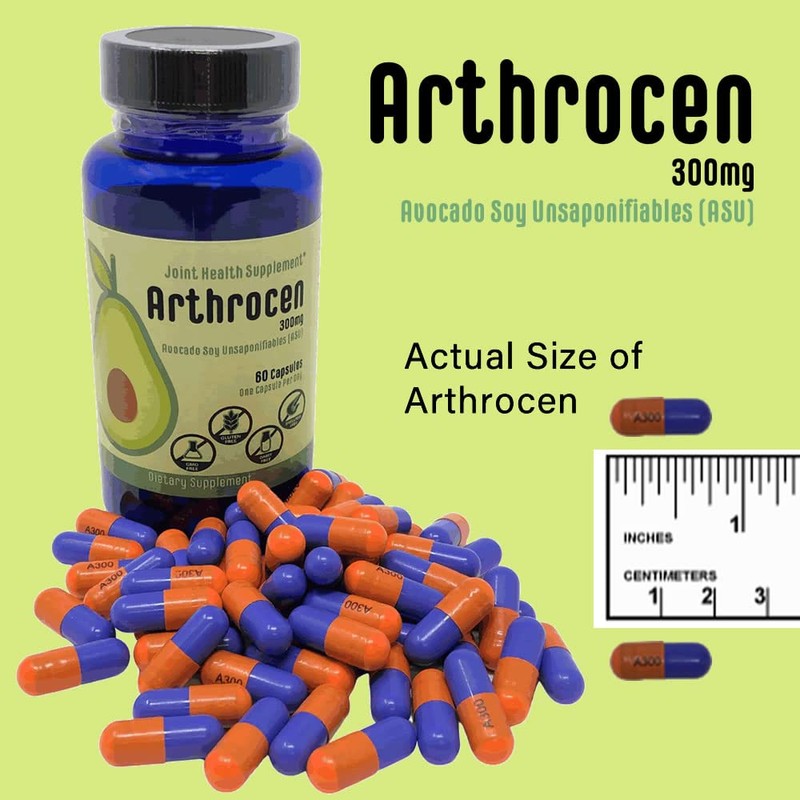 ASU Joint Support Supplement, 300mg Avocado Soy Unsaponifiables, Once Daily
