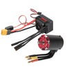 V2 3660 3200KV 4 Pole Supersonic Brushless Sensor Motor with