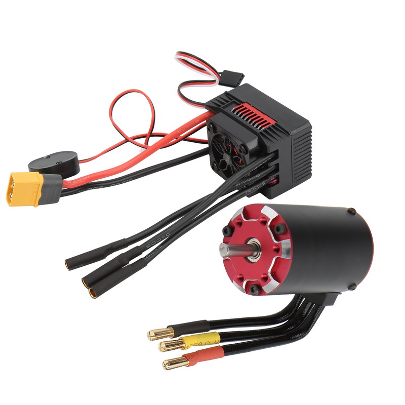 V2 3660 3200KV 4 Pole Supersonic Brushless Sensor Motor with